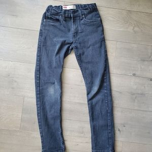 Boys Black Levi's 510 skinny Jean's size 12